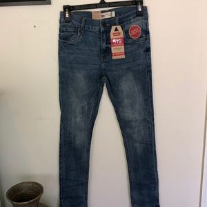 Levi’s 519 Skinny Blue Jeans Youth Size 16 28 x28
